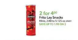 Publix Frito Lay Snacks Minis offer