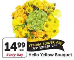 Vons Hello Yellow Bouquet offer