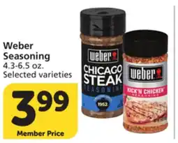 Vons Weber Seasoning offer