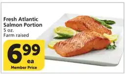 Vons Fresh Atlantic Salmon Portion offer