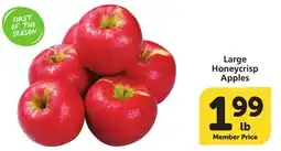 Vons Large Honeycrisp Apples offer