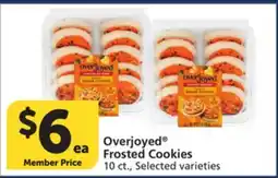 Vons Overjoyed Frosted Cookies offer