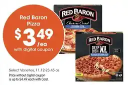 Kroger Red Baron Pizza offer
