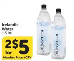 Vons Icelandic Water offer