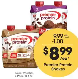 Kroger Premier Protein Shakes offer