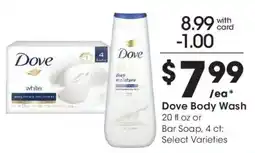 Kroger Dove Body Wash offer