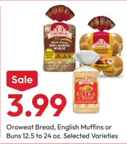 Stater Bros Oroweat Bread, English Muffins or Buns offer