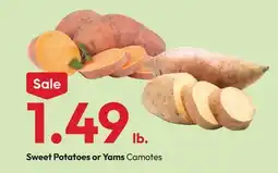 Stater Bros Sweet Potatoes or Yams offer