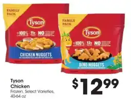 Food 4 Less Tyson Chicken Frozen, Select Varieties offer
