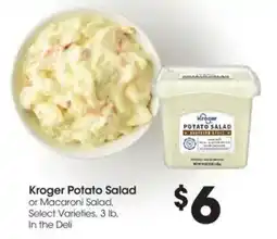 Food 4 Less Kroger potato salad offer