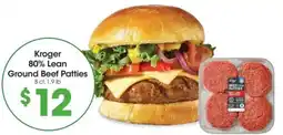 Food 4 Less Kroger ground beef patties offer