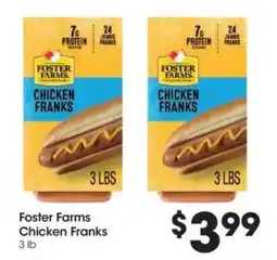 Food 4 Less Foster Farms Chicken Franks offer