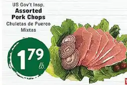 Rio Valley Market US Gov't Insp. Assorted Pork Chops offer