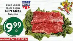 Rio Valley Market USDA Choice Black Angus Skirt Steak offer
