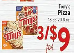 Rio Valley Market Tony's Pizza offer