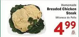 Rio Valley Market Homemade Breaded Chicken Steak offer