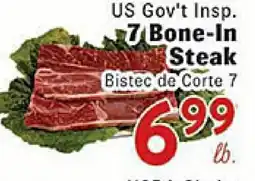 Rio Valley Market US Gov't Insp. 7 Bone-In Steak offer