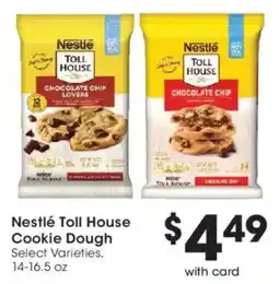 Kroger Nestlé Toll House Cookie Dough offer