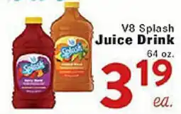Rio Valley Market V8 Splash Juice Drink offer