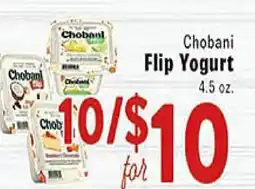 Rio Valley Market Chobani Flip Yogurt offer