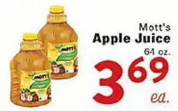 Rio Valley Market Mott's Apple Juice offer