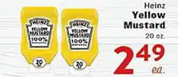 Rio Valley Market Heinz Yellow Mustard offer