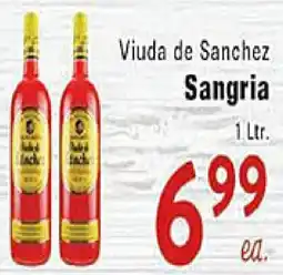Rio Valley Market Viuda de Sanchez Sangria offer