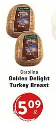 Rio Valley Market Carolina Golden Delight Turkey Breast offer