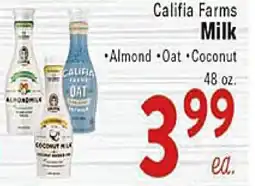 Rio Valley Market Califia Farms Milk offer