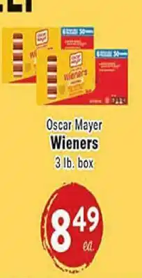 Rio Valley Market Oscar Mayer Wieners offer