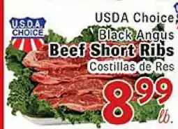 Rio Valley Market USDA Choice Black Angus Beef Short Ribs offer