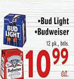 Rio Valley Market Bud Light, Budweiser offer