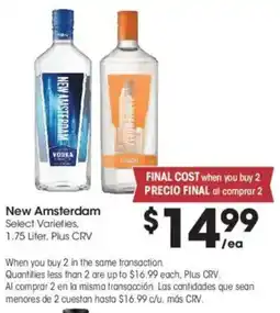 Food 4 Less New Amsterdam Select Varieties offer
