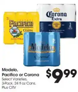 Food 4 Less Modelo, Pacifico or Corona offer