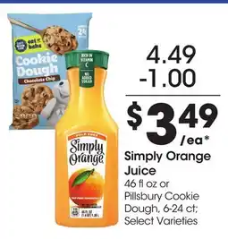Food 4 Less Simply Orange Juice offer