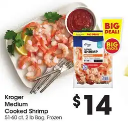 Food 4 Less Kroger Medium Cooked Shrimp offer