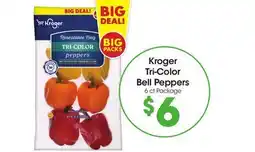 Food 4 Less Kroger Tri-Color Bell Peppers offer