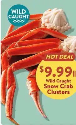 Fresh Thyme Wild Caught Snow Crab Clusters offer