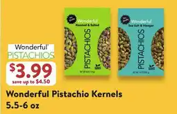 Fresh Thyme Wonderful Pistachio Kernels offer