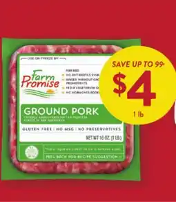 Fresh Thyme FARM PROMISE GROUND PORK offer