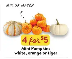 Fresh Thyme Mini Pumpkins offer