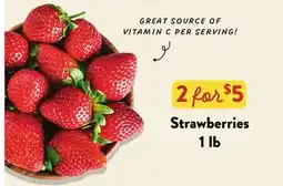 Fresh Thyme Strawberries offer