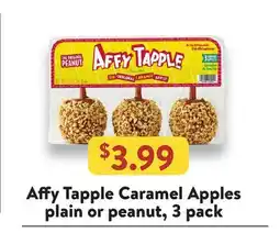 Fresh Thyme Affy Tapple Caramel Apples offer
