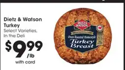 Mariano's Dietz & Watson Turkey offer