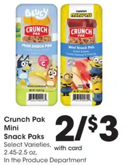 Mariano's Crunch Pak Mini Snack Paks offer