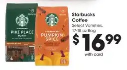 Kroger Starbucks coffee offer