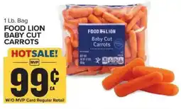 Food Lion Food Lion baby cut carrots offer
