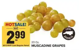 Food Lion Muscadine Grapes offer