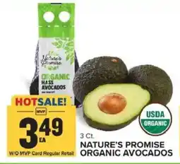 Food Lion Nature's Promise organic avocados offer