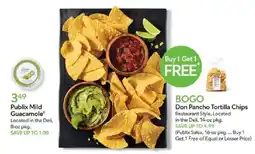 Publix Don Pancho Tortilla Chips offer